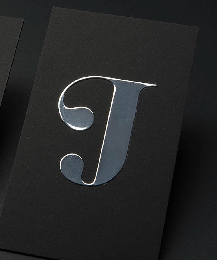 Suede Premium Foil Business Cards